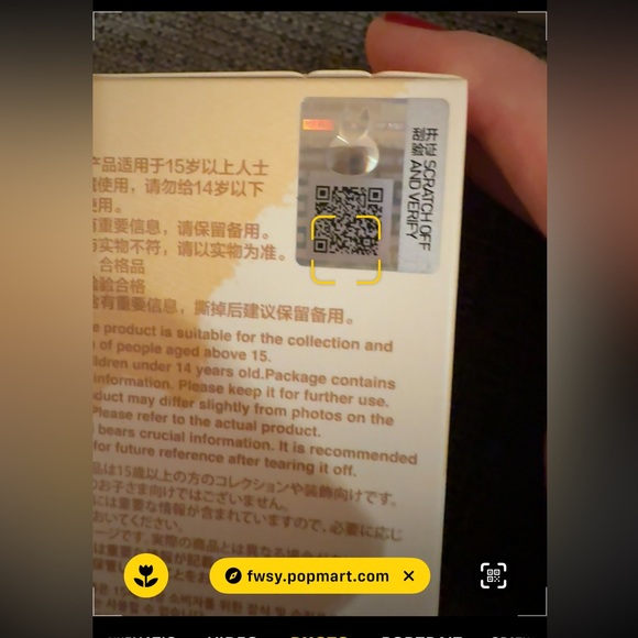 Authentic Pop Mart Pin for Love Labubu Letter D New - Picture 4 of 4